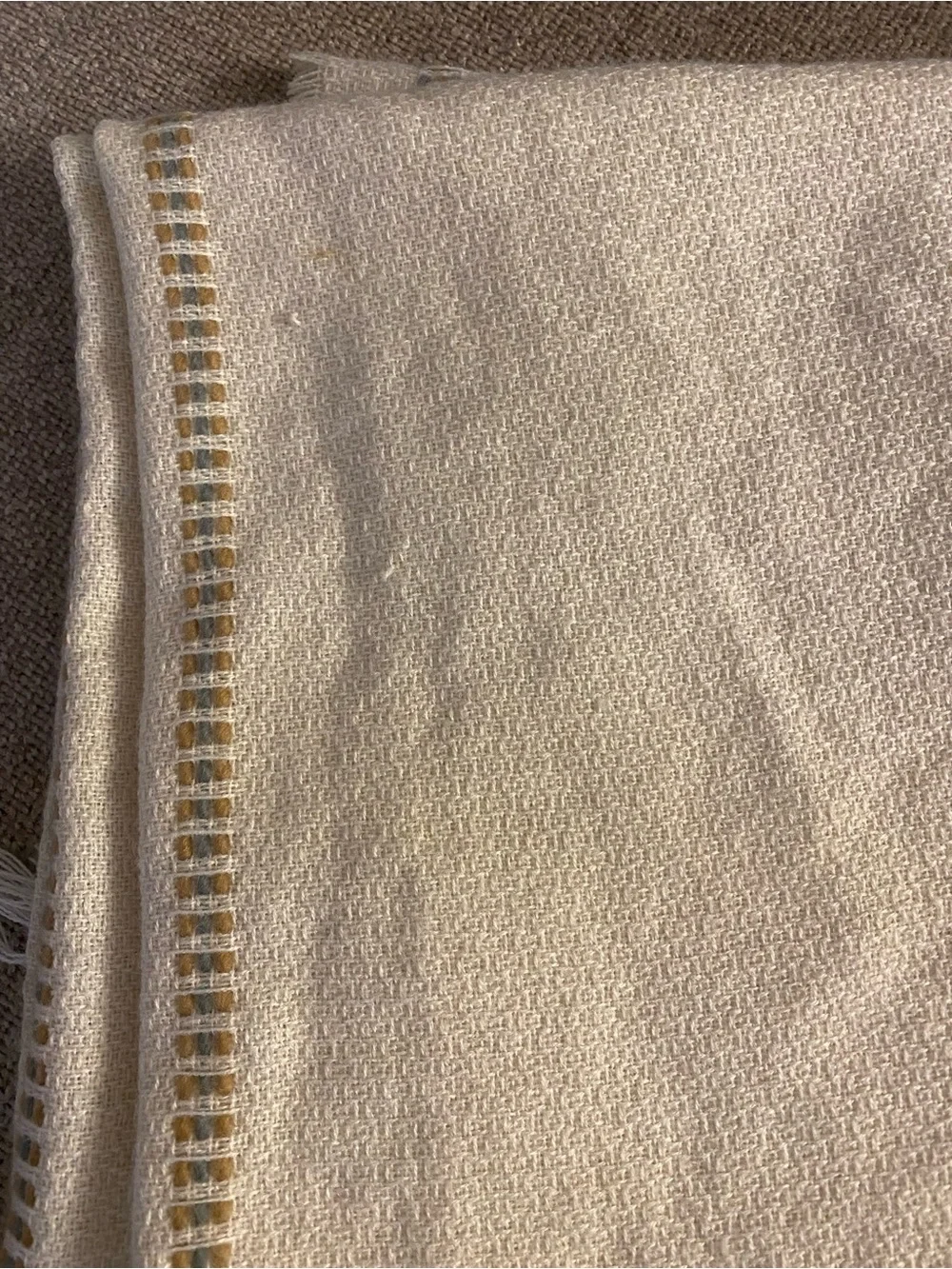 Universal Thread Cream Blanket Scarf